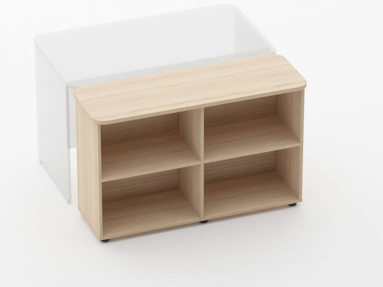 Тумба приставная к столу Glassy 3.18.102 Туя_1