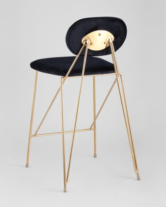 Стул полубарный Элис Синий_5