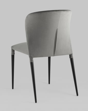 Стул для кухни Лори велюр Серый_5