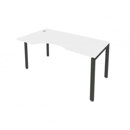 Стол письменный METAL SYSTEM Б.СА-1 Л Белый/Антрацит_0