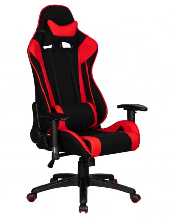 Кресло игровое DOBRIN DALLAS (черно-красный)_0