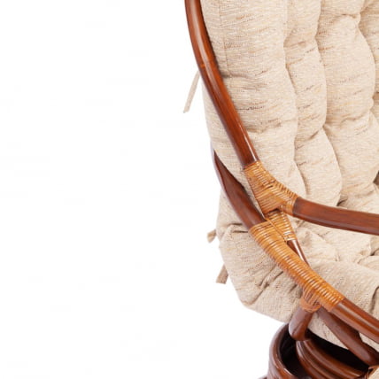 Кресло вращающееся FLORES 5005 /без подушки/ Pecan (орех)_2