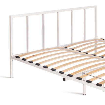 Кровать Bruno металл, 160*200 см, белый_5