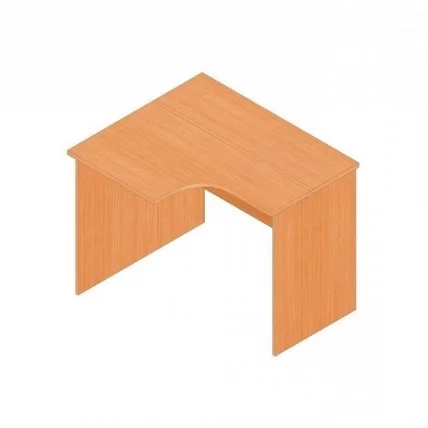 Стол компьютерный угловой Р.РС-10 (левый) бук Бавария_0