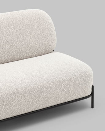 Диван Стоун ткань букле Молочный_6