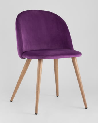 Стул Лион с ромбами Лиловый_1