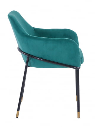 Стул Сандра велюр Изумрудный_2