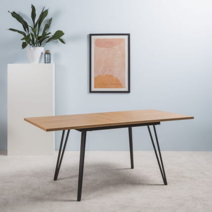 Стол раздвижной Диего 120-160 Галифакс Табак_БЕЛЫЙ_8