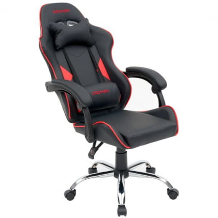 Кресло компьютерное CРОМЕКС (КРОМЕКС) ДЖокер ГМ-125 экокожа черное/красное / CROMEX Joker GM-125_4