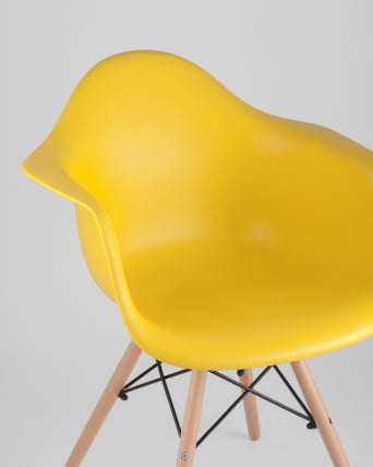 Стул Eames DAW Желтый_7