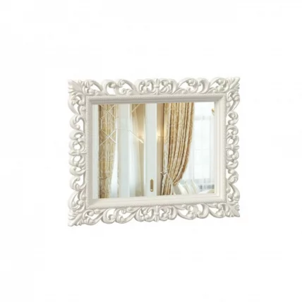 Стол письменный с зеркалом и банкеткой Маркиза 06 Алебастр Шампань_8