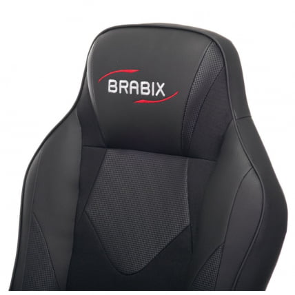 Кресло компьютерное BRABIX Game GM-017 экокожа Черное_5