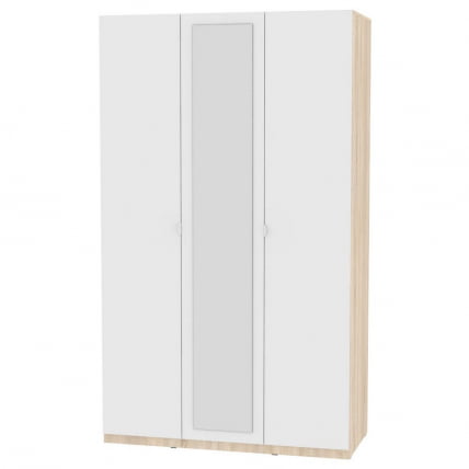 Шкаф распашный Р-230х135х45-1-ТР-М(ДСС-Белый) / R-230х135х45-1-TR-M(ДСС-Белый)_0