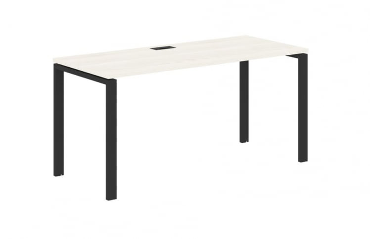 Стол письменный EDIS EUST 1567 Ясень Траун Черный_0