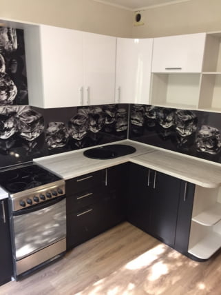 Глянцевый фартук (КОМПОЗИТ) КМ 26 / KM_2