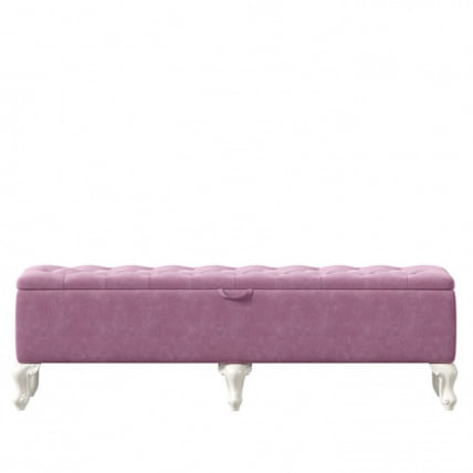 Банкетка 1520 Маркиза ЛД 517.150.000 Алебастр Сиреневый_1