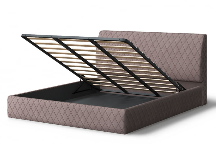 Кровать Хилтон, 2000 x 1200 мм, кофе_2