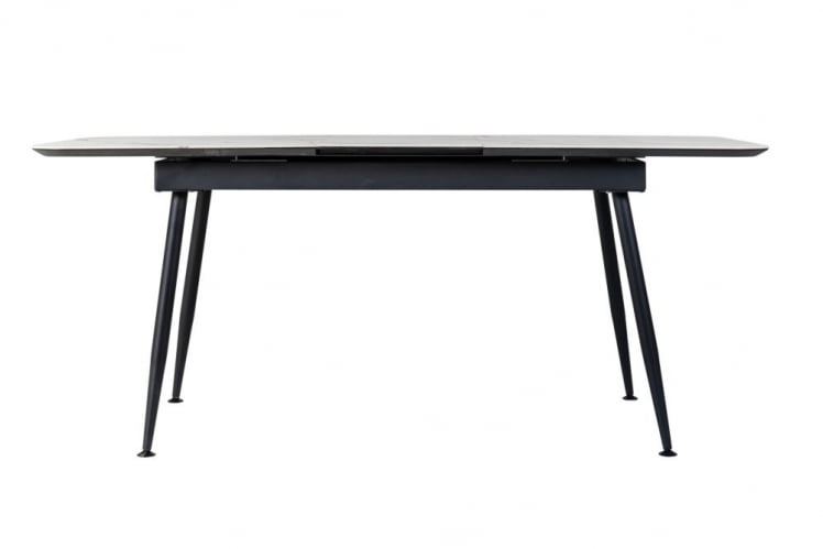 Стол Месси раздвиж. 140-180 Светлый мрамор/Бабочка_4