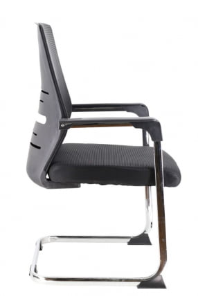 Кресло для посетителей Everprof Visit Сетка Черный_3