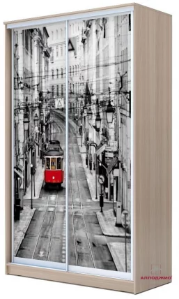 Шкаф-купе Хит-24-12-77 Лондон Ясень шимо светлый_0