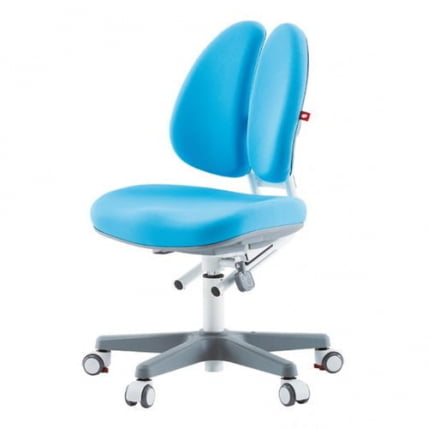 Кресло с подставкой для ног Duo Голубое_1