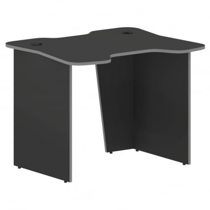 Игровой компьютерный стол SKILLL SKL 100CB антрацит/металлик_0