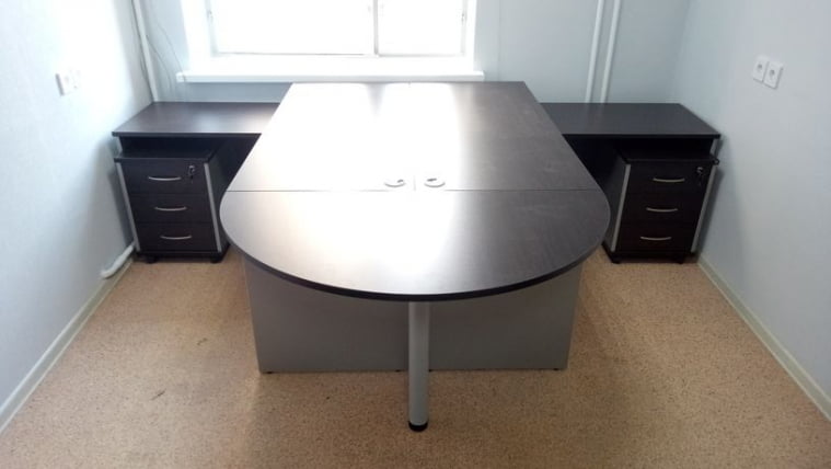 Стол письменный СП-3.1 Венге/металлик_1