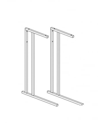 Каркас стола не регулируемого по высоте АЛц.КН №1-7_0
