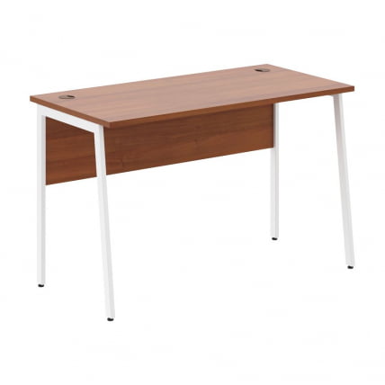 Стол рабочий IMAGO Plus СП-2.1P Орех французский Белый_0