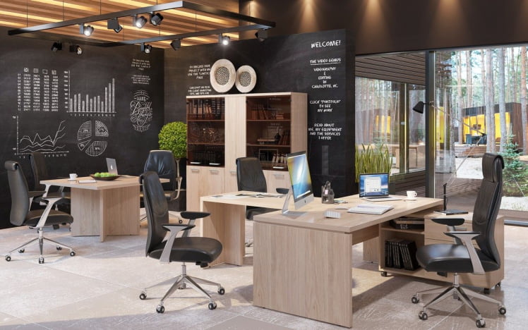 Кабинет руководителя TORR-Z №3 Дуб Каньон_0