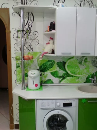 Глянцевый фартук (КОМПОЗИТ) KM 19_10