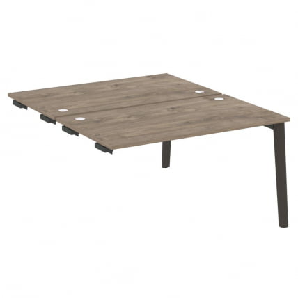 Стол-приставка двойной к опорным элементам ONIX WOOD OW.D.SPR-3.8 Тиквуд Темный/Темный_0