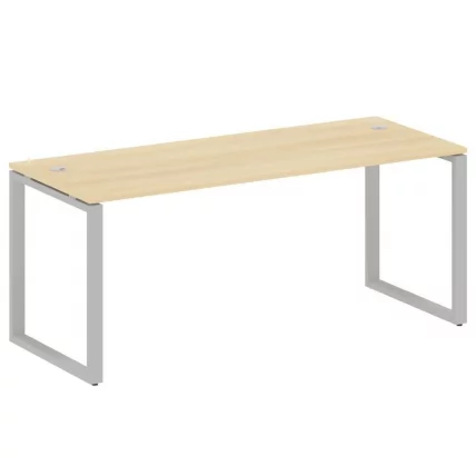 Стол письменный на О-образном м/к METAL SYSTEM БО.СП-5 Акация/Серый_0