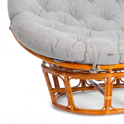 Диван MAMASAN/МАМАСАН 23/02 W /с подушкой/ 169х102х80 см, Honey (мед), матрац 182х119 см, ткань серо-бежевая 3М 16/2_4