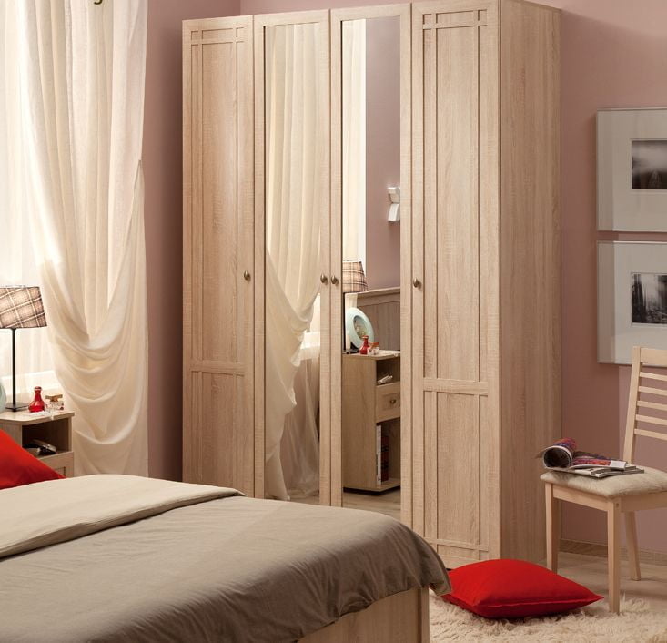 Шкаф для одежды и белья Sherlock 60 Дуб Сонома (спальня)_0