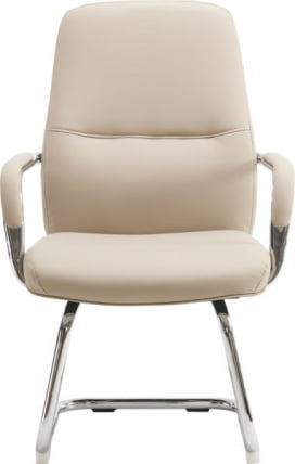 Кресло для посетителей Everprof Vesta CF Экокожа Бежевый_1