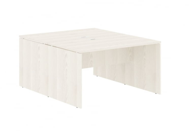 Рабочая станция EDIS ED2ST 1380 Ясень Траун Белый_0