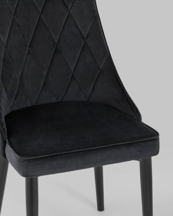 Стул Версаль велюр Черный_7
