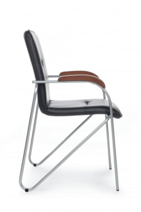 Стул Самба с деревянными подлокотниками SMB-02 Черный_1