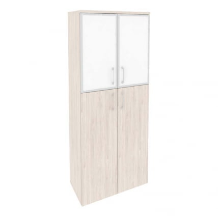 Шкаф высокий широкий ONIX O.ST-1.7R white Денвер Светлый_0