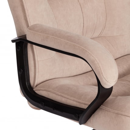 Кресло СН9944 (22) хром флок , бежевый, 7_6