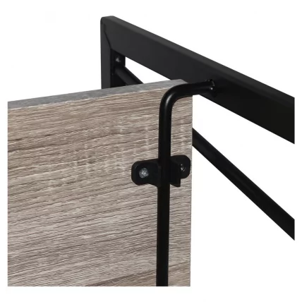 Стеллаж на металлокаркасе BRABIX LOFT SH-001 Дуб антик_4