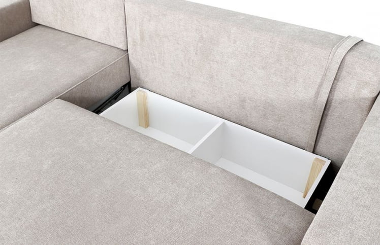 Диван угловой Бостон Стандарт Бежевый_7