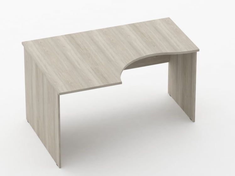 Стол угловой Twin 12.11.14Л Дуб Сантана светлый_0