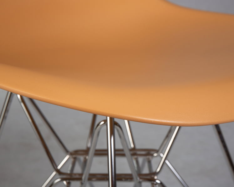 Стул обеденный DOBRIN DSR ножки хром Персиковый NX-Y-06_7