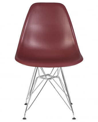 Стул обеденный DOBRIN DSR ножки хром Сливовый R-13_5