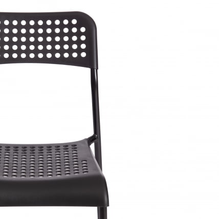 Стул ADDE (mod. C-049) металл/пластик, 39 х 49 х 78 см, Black (черный)_5