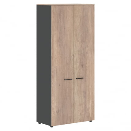 Шкаф с глухими дверьми JAY JHC 85.1 Дуб Каньон Антрацит_0