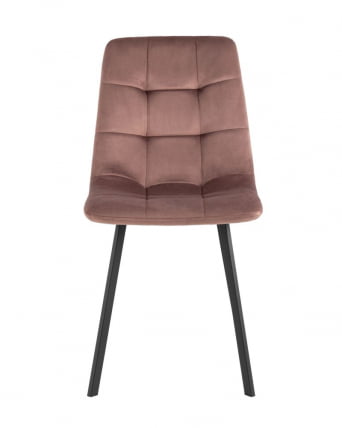 Комплект из двух стульев Chilly велюр пыльно-розовый 2 шт._2