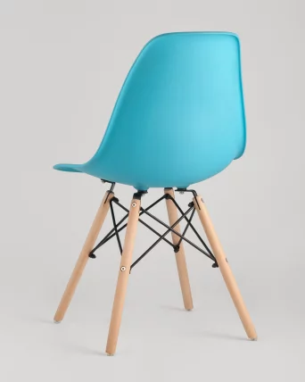 Стул Еамес ДСВ 4 шт. Бирюзовый / Eames DSW_4
